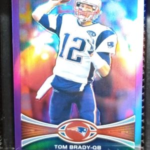 2012 Topps chrome Tom Brady Refractor /499